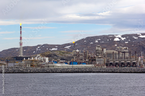 Natural gas production in Norway photo