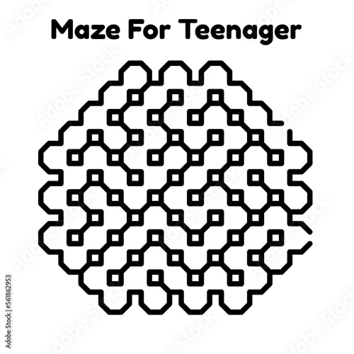 Maze For Teenager