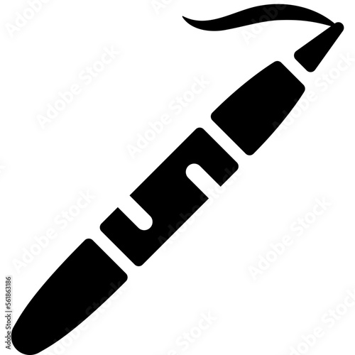 eyeliner solid icon