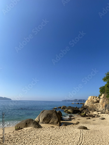 Beach and Rocks
