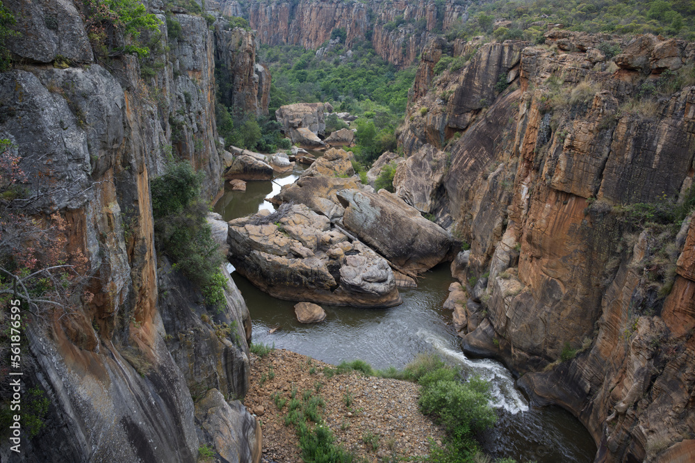 Bourke's Luck, South Africa, canyon