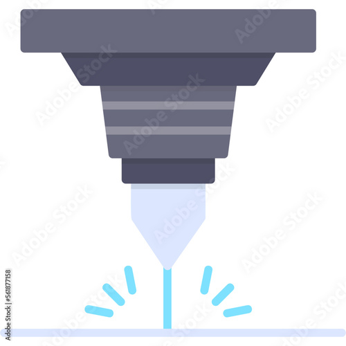 Water Cutting Machine Icon