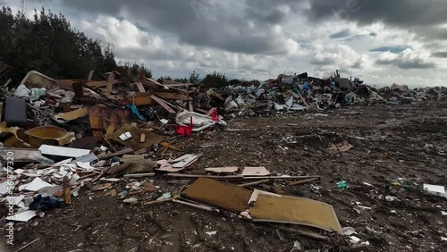 Illegal Landfill, Filled With Hazardous Waste 7