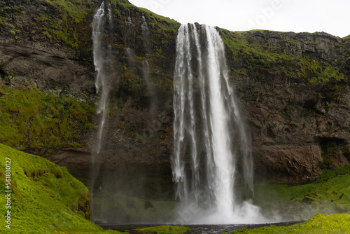 Seljalandsfoss waterfalls in Iceland. © Eldon