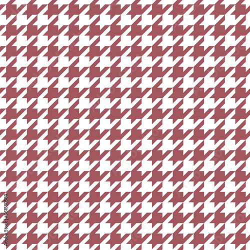 Brown Houndstooth pattern on whitebackground.Wallpaper, Abstract background,Tablecloths, Clothes, Shirts, Dresses, Bedding, Blankets and other textile 