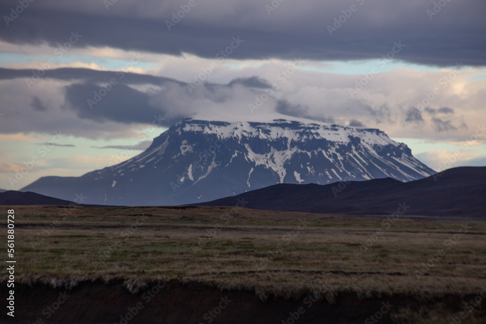 Volcano in Iceland.