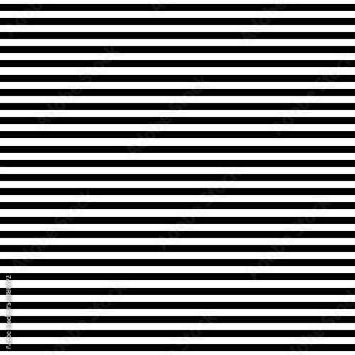 black and white horizontal stripes pattern, texture background. Two color stripes pattern for wallpaper, fabric, background, backdrop, paper gift, textile, fashion design etc.