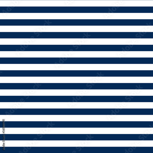 navy blue and white horizontal stripes pattern, seamless texture background