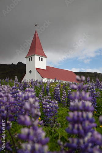Church in Vik, Iceland.
