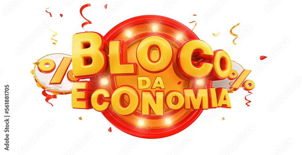 Selo 3d de fim de semana econômico para composição