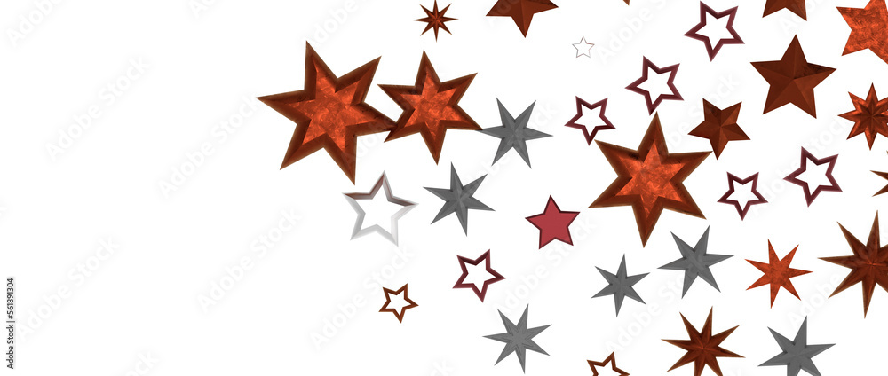 golden stars - in red golden stars - in red