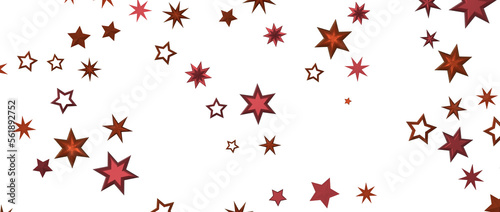 stars background, sparkle lights confetti falling. magic shining Flying christmas stars on night © vegefox.com