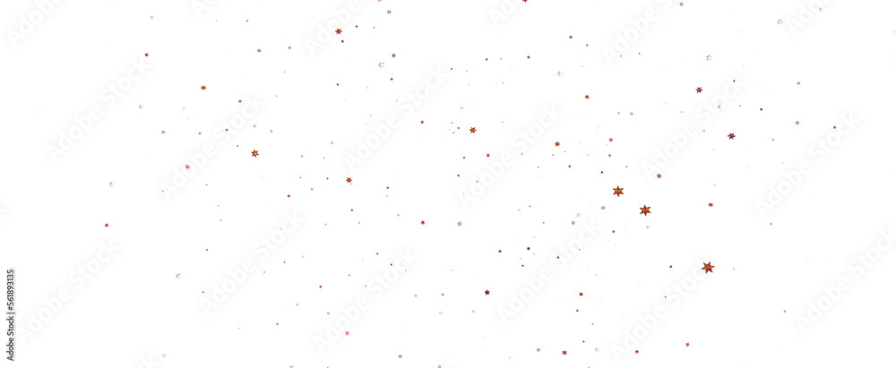 Fototapeta premium golden stars - in red