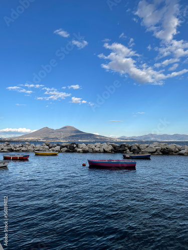 View of Mount Vesuvius from...
