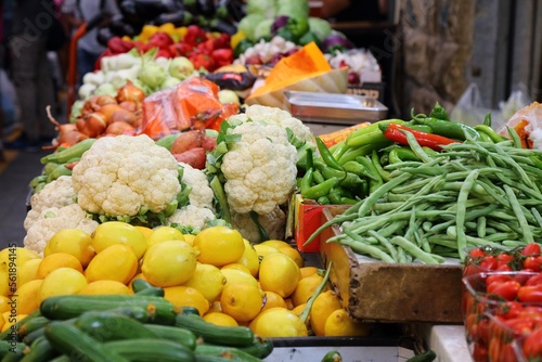 Vegetable store in Jerusalem  Israel