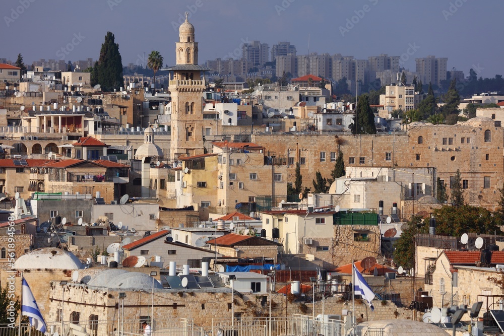 Jerusalem Old City minaret