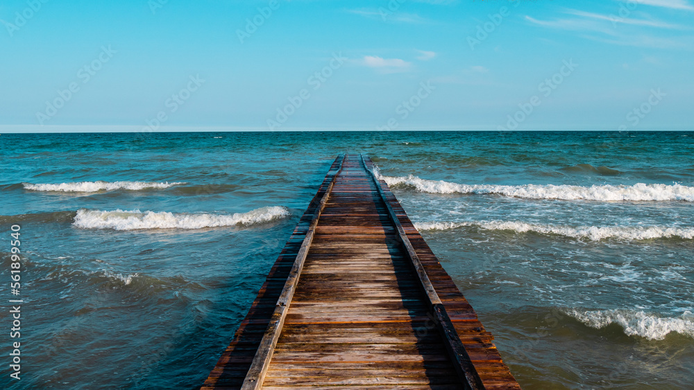 sea ​​view from the pier
