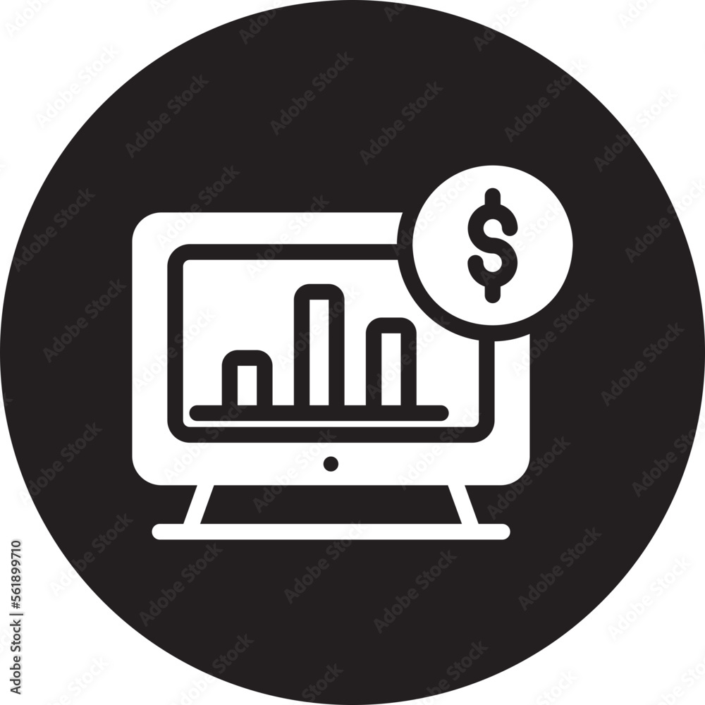 earning glyph icon earning glyph icon