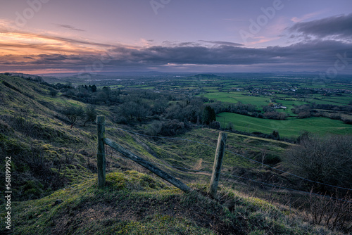 Sunset at Crickley Hill