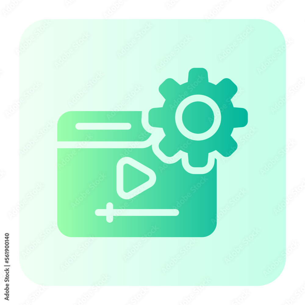 web management gradient icon web management gradient icon