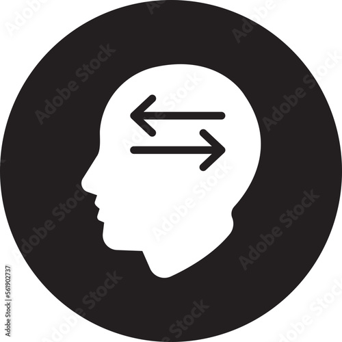 mind glyph icon