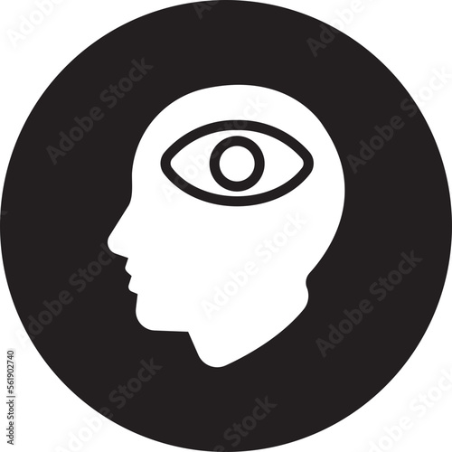 mind glyph icon