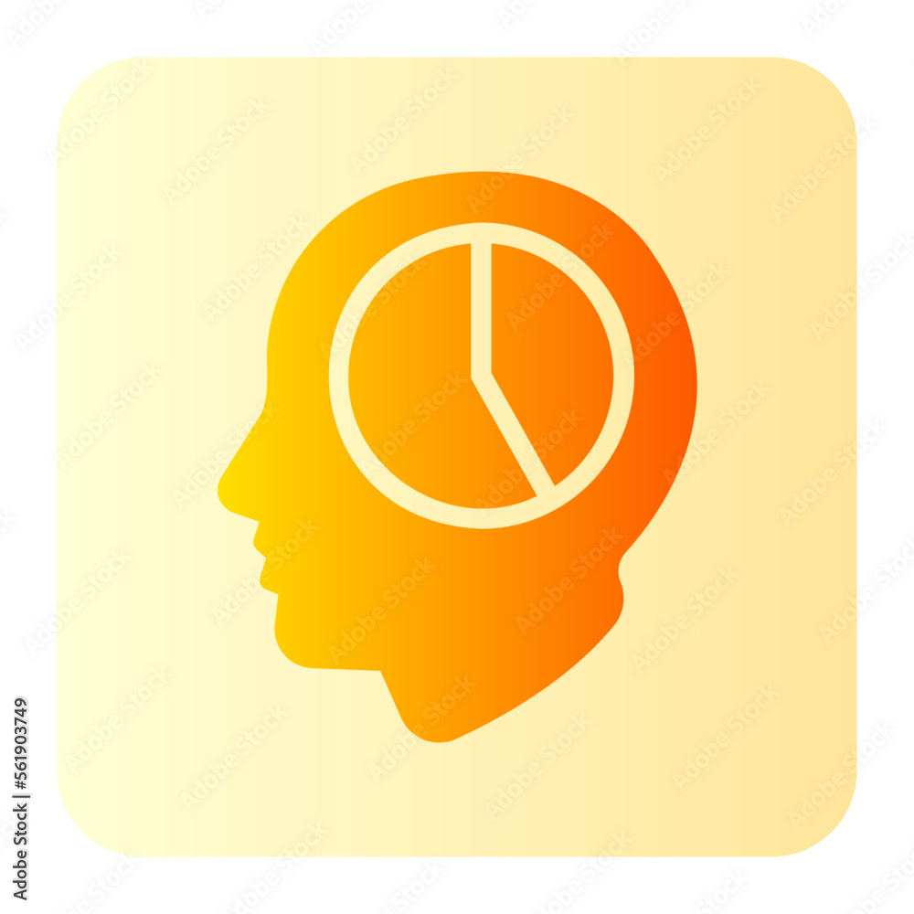 mind gradient icon mind gradient icon