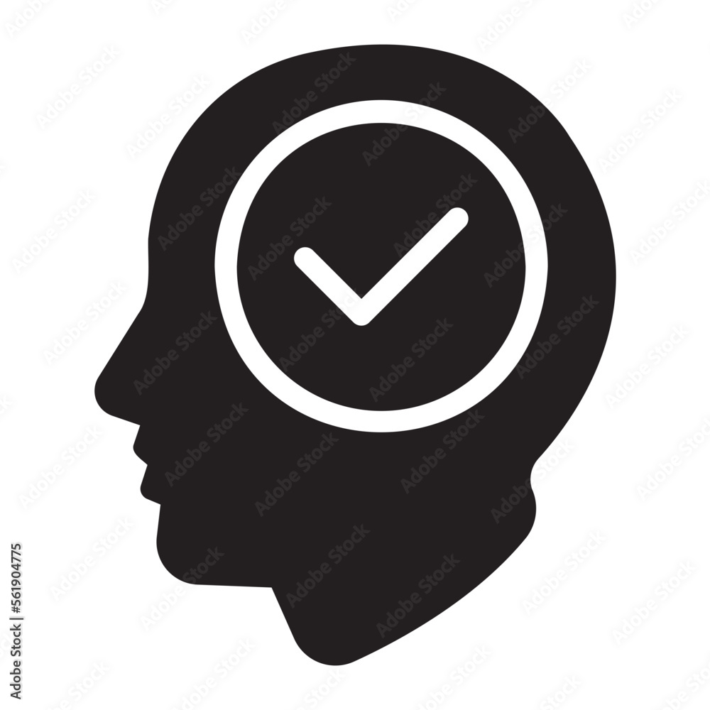 mind glyph icon mind glyph icon