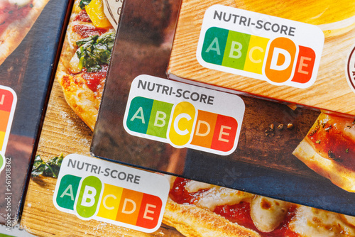 Nutri Score nutrition label symbol healthy eating for food