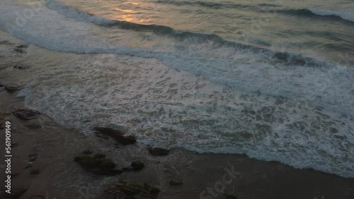 Wallpaper Mural Sunset at the beach Torontodigital.ca