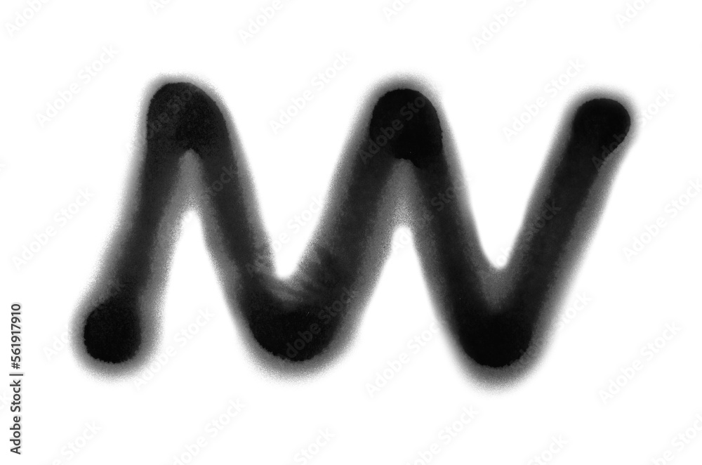 Doodles drawn by black spray paint on white background Doodles drawn by black spray paint on white background