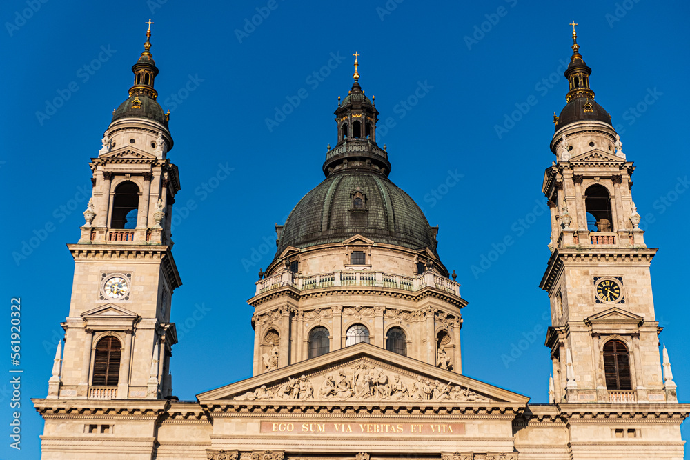 Türme der Basilika St. Stephan, Budapest