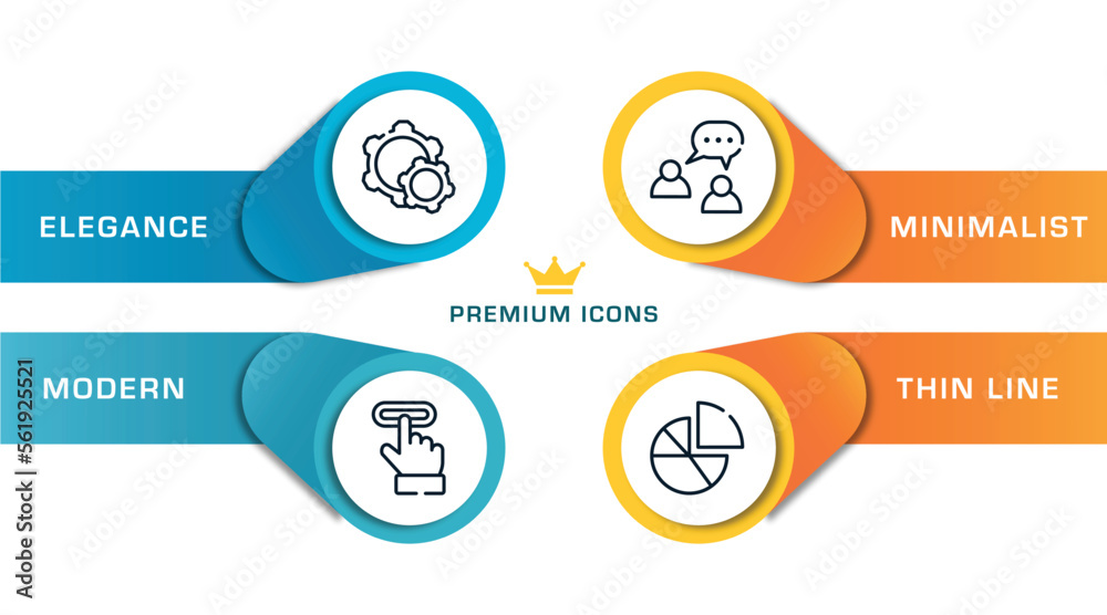 business and charts outline icons with infographic template. thin line icons such as configuration, subscription, buzz, diagrams vector. business and charts outline icons with infographic template. thin line icons such as configuration, subscription, buzz, diagrams vector.