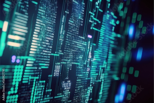 Technology background with ...