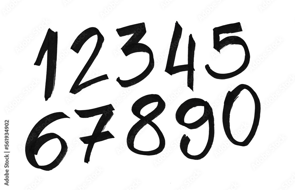 one two three four five six seven eightnine 0 zero English numbers