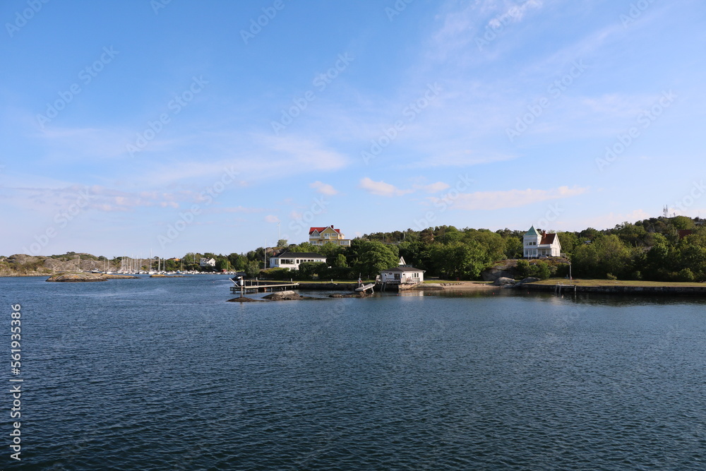 View to archipelago island Styrsö in Gothenburg, Sweden