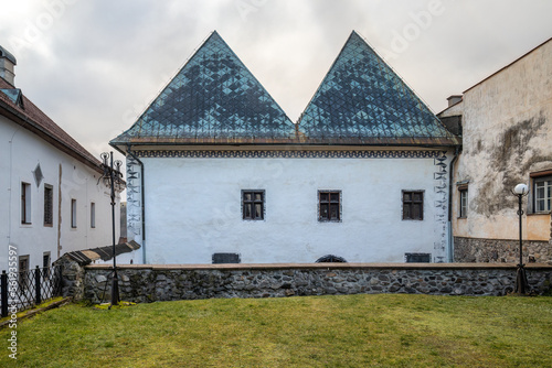 Fototapeta Naklejka Na Ścianę i Meble -  Historic building in Kremnica, medieval mining town, Slovakia, Europe.