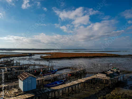 fishing boats on the beach