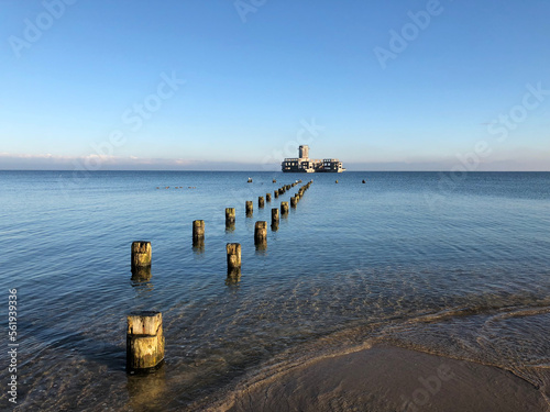 Old military sea fortress