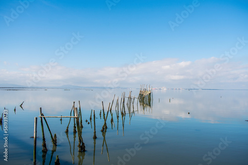 lake and sky