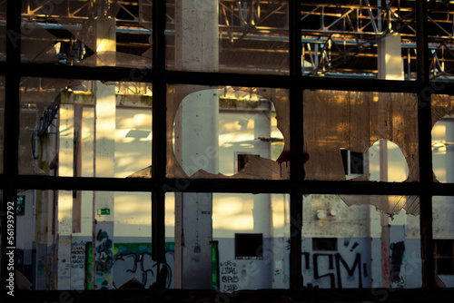 old abandoned factory