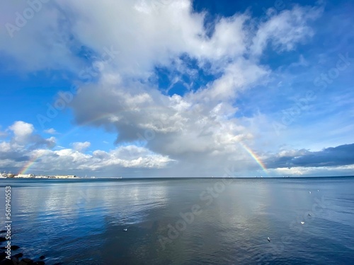 Rainbow over Gdynia