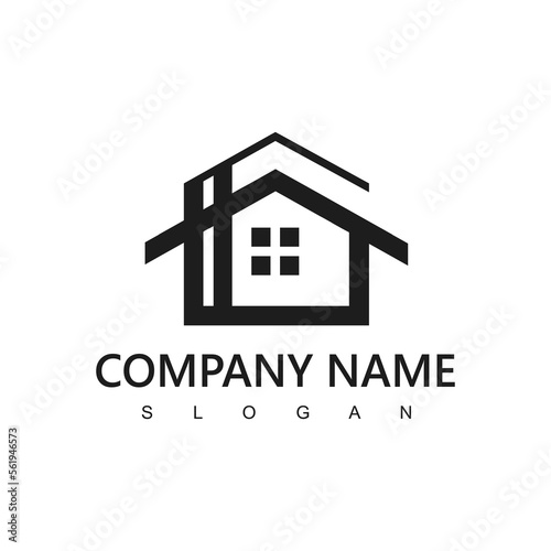 House Logo For Real Estate Agency, Realtor or Property Management Company