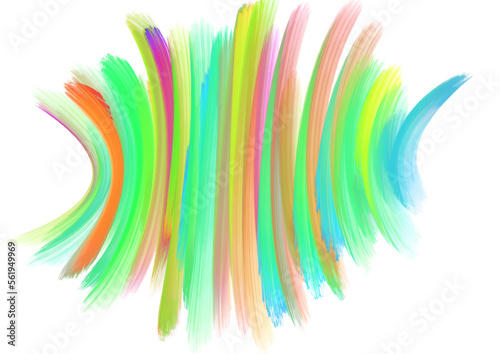 Colorful abstract wavy stripes © G.E.G Digital Media