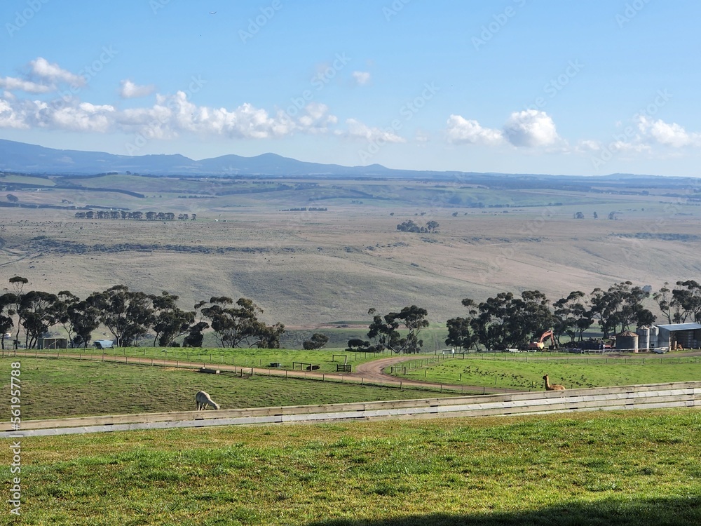 Australia Farm Land Gorgeous Mountainous Views 
