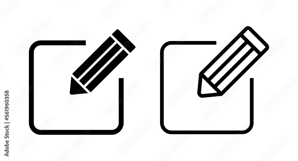Edit icon vector illustration. edit document sign and symbol. edit text icon. pencil. sign up Edit icon vector illustration. edit document sign and symbol. edit text icon. pencil. sign up