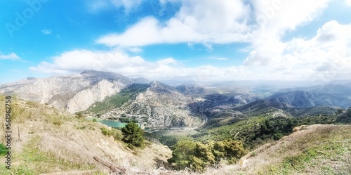panorama of the mountains