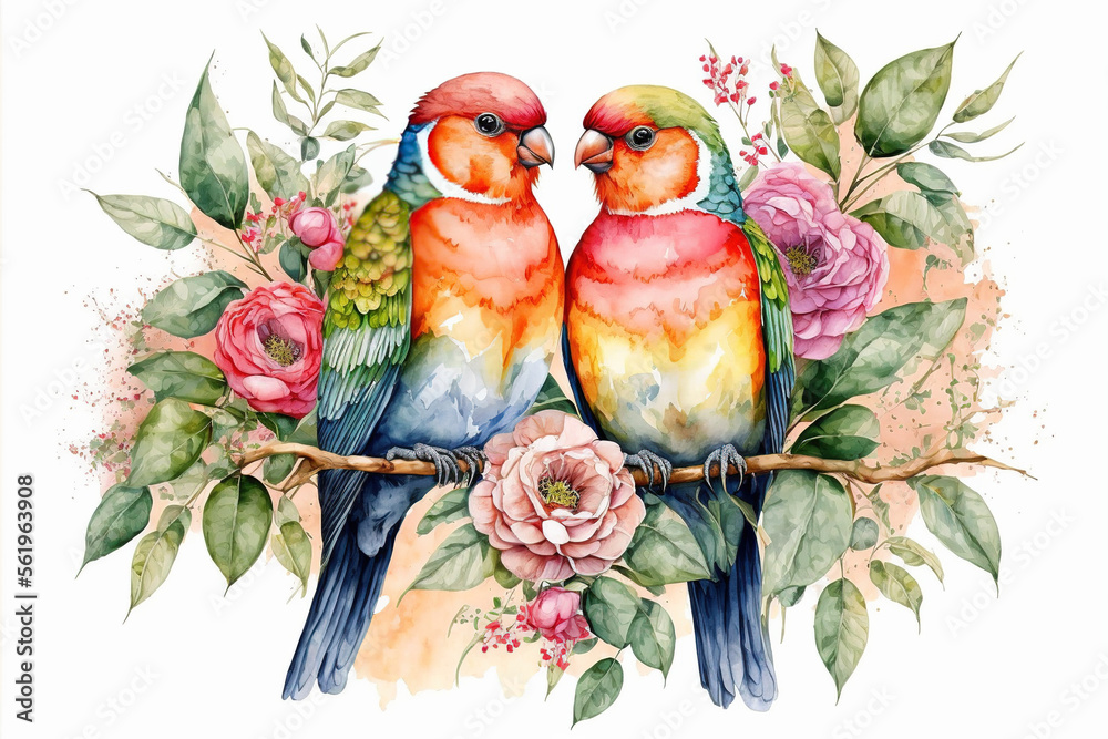 How to Draw Love Birds | by Easy Drawing Guides | Medium
