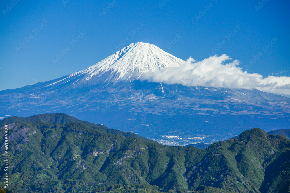 Mt.Fuji with cloud