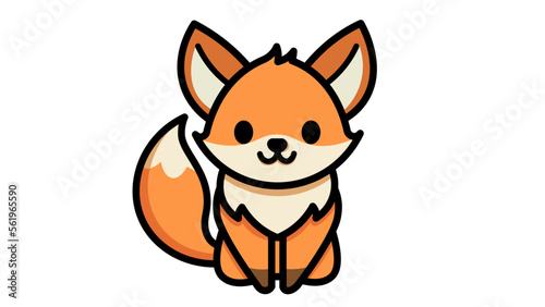 fox cartoon vector